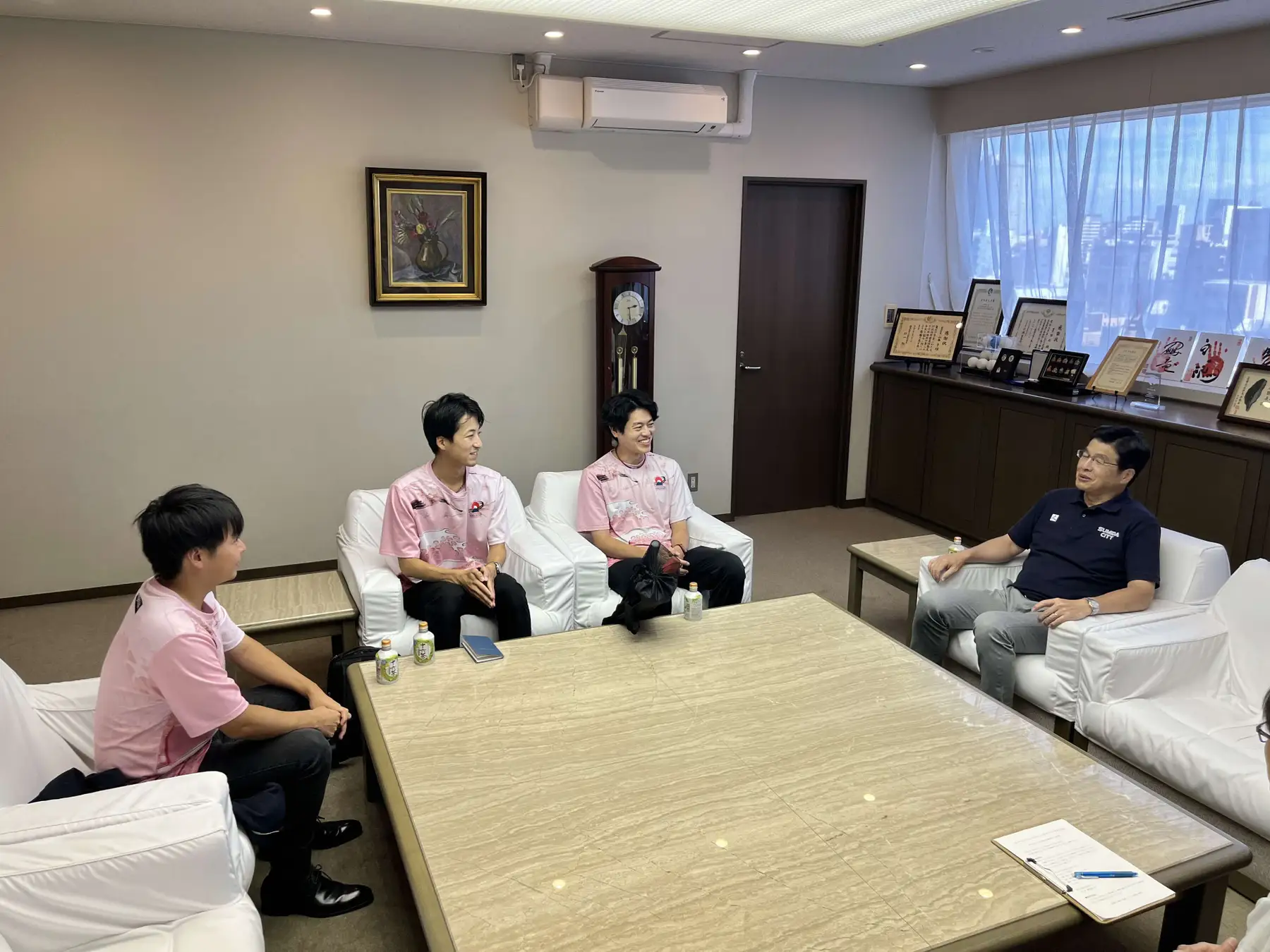 表敬訪問